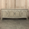 18th Century Country French Louis XIV Buffet in Stripped White Oak