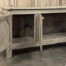 18th Century Country French Louis XIV Buffet in Stripped White Oak
