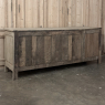 18th Century Country French Louis XIV Buffet in Stripped White Oak
