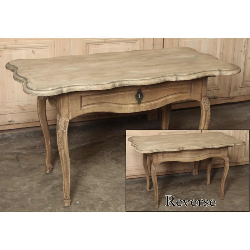 Antique Rustic Country French Writing Table