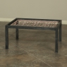 Antique Wrought Iron Panel Coffee Table