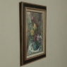 Mid-Century Floral Still Life Oil Painting on Canvas by Jules De Corte