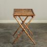 19th Century French Faux Bamboo Folding Table