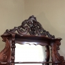 19th Century French Louis Philippe Mahogany Mirrored Shelf