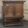 19th Century Dutch Hand Carved Renaissance Raised Cabinet