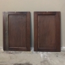 Pair 19th Century French Henri II Carved Walnut Panels