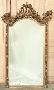 Antique French Louis XVI Gilded Mirror